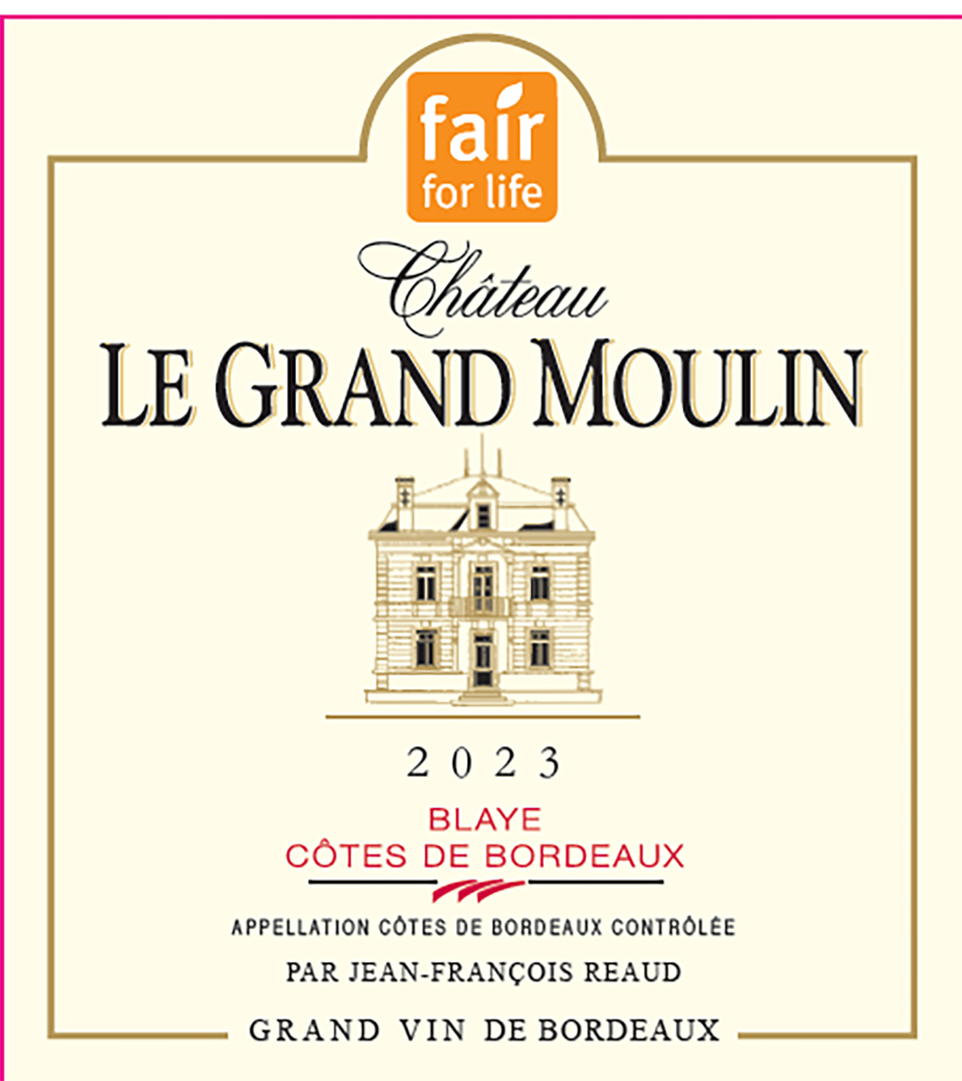 Chateau Le Grand Moulin - Collection Grande Reserve label