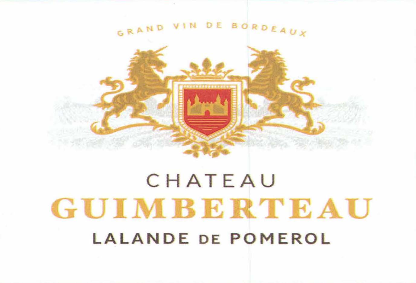 Chateau Guimberteau label