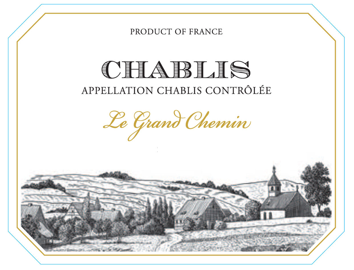 Le Grand Chemin - Chablis label