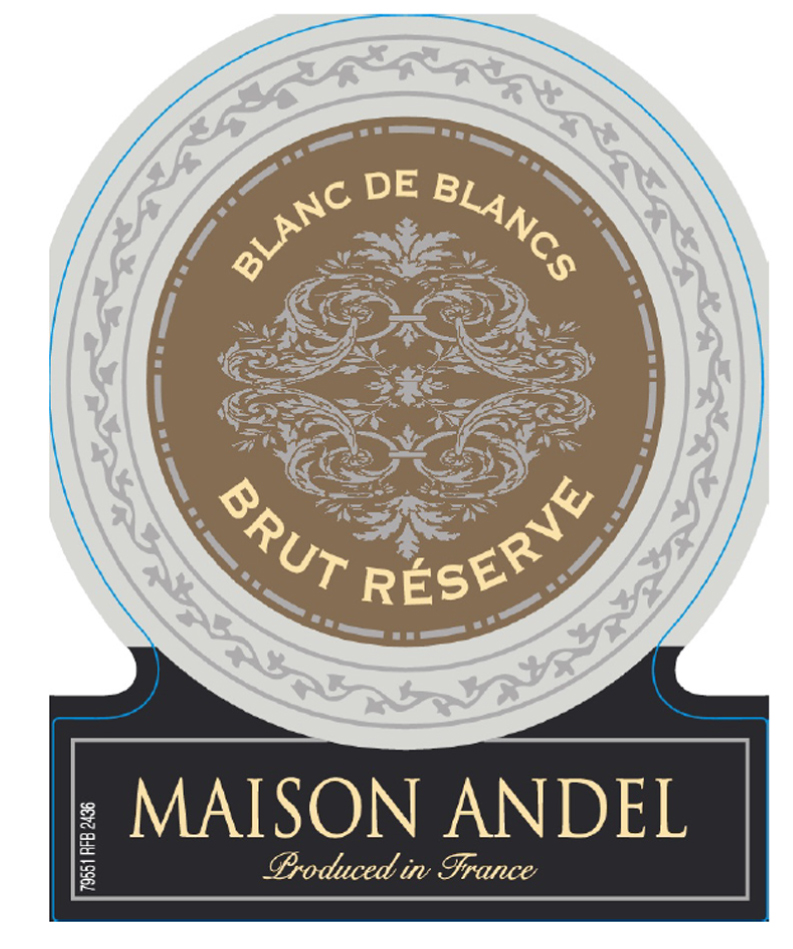 Maison Andel - Blanc de Blancs Brut label
