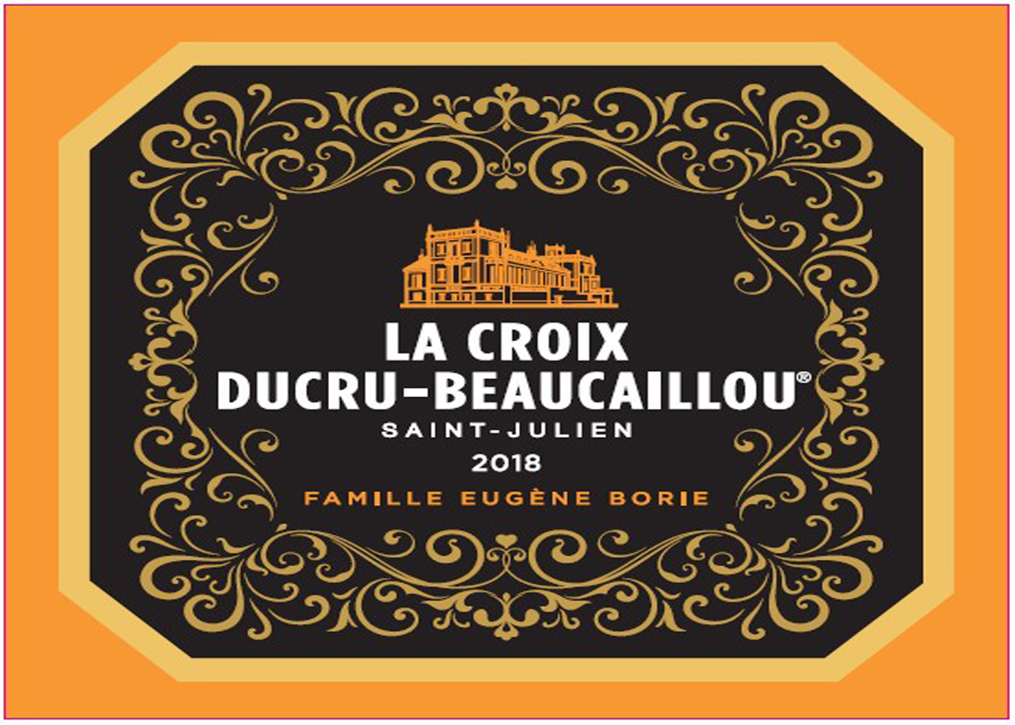 la Croix Ducru-Beaucaillou label