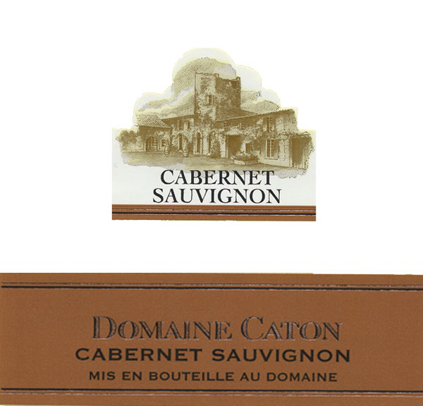 Domaine Caton - Oak Aged Cabernet Sauvignon label