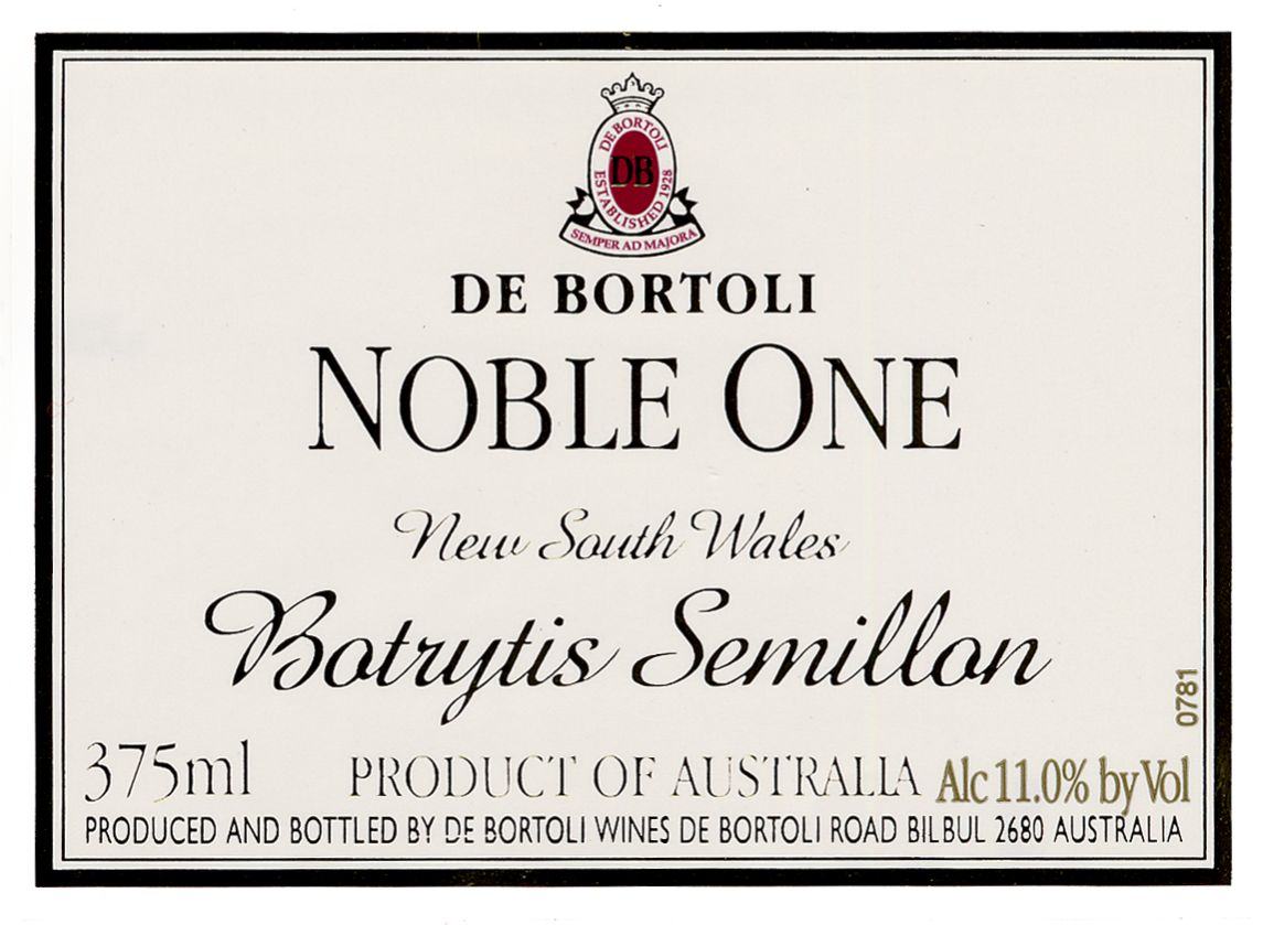 De Bortoli - Noble One Botrytis Semillon  label