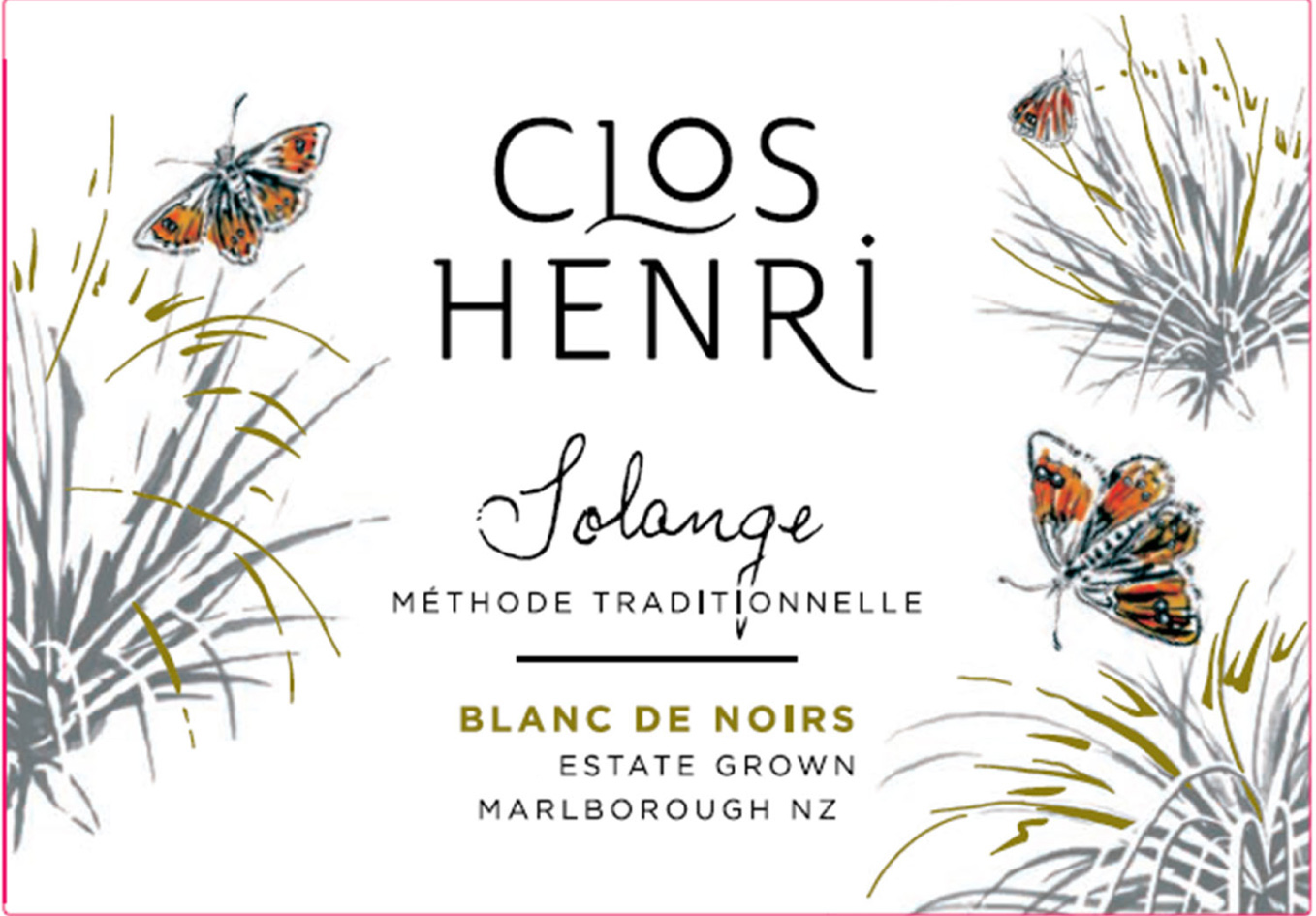 Clos Henri - Solange Blanc de Noirs - Methode Traditionelle label