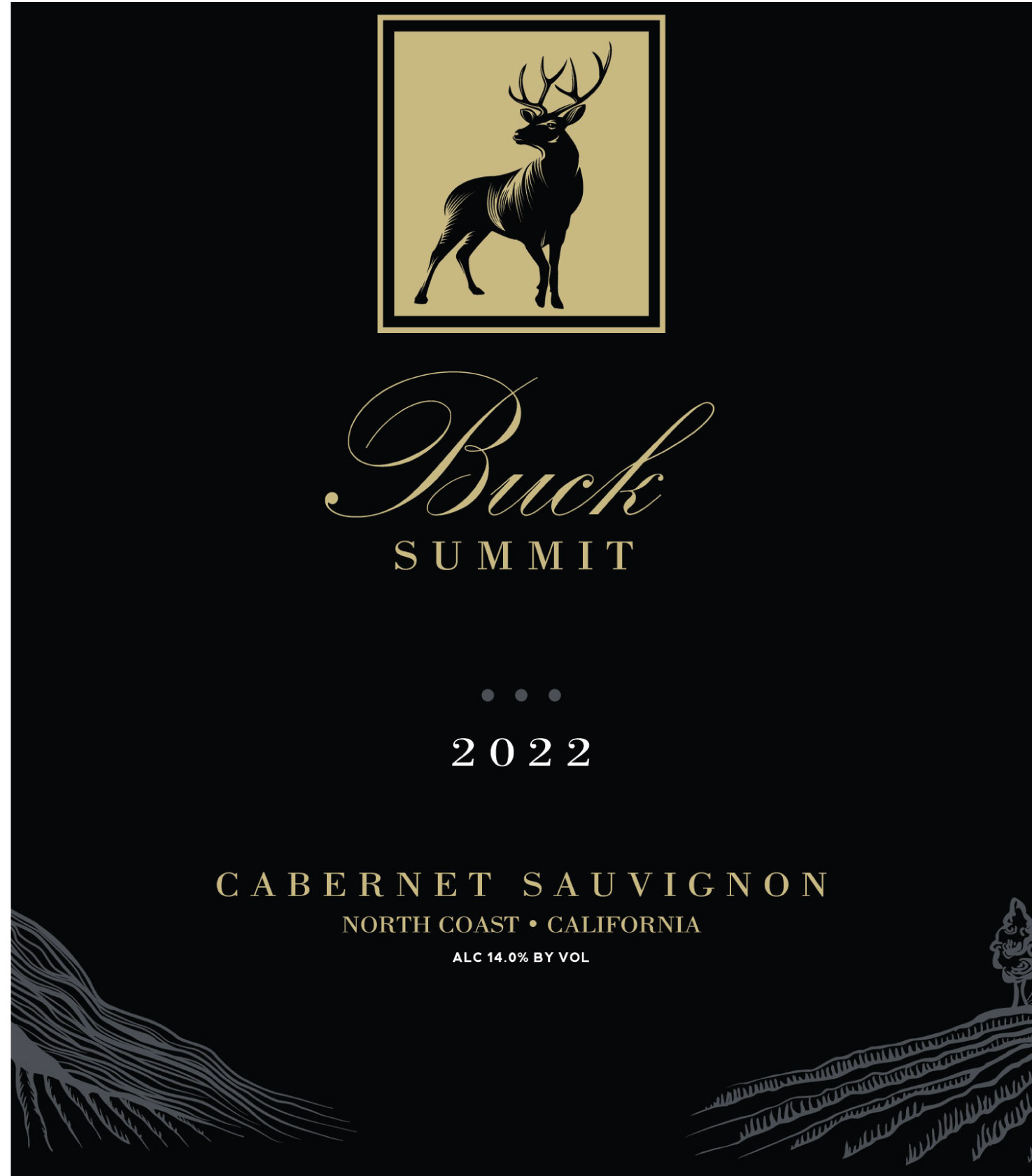 Buck Summit - Cabernet Sauvignon label