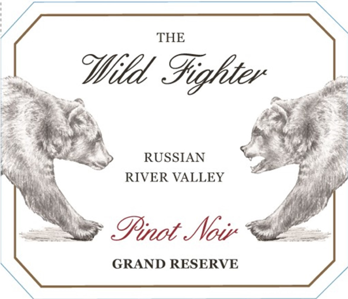 The Wild Fighter - Grand Reserve Pinot Noir label