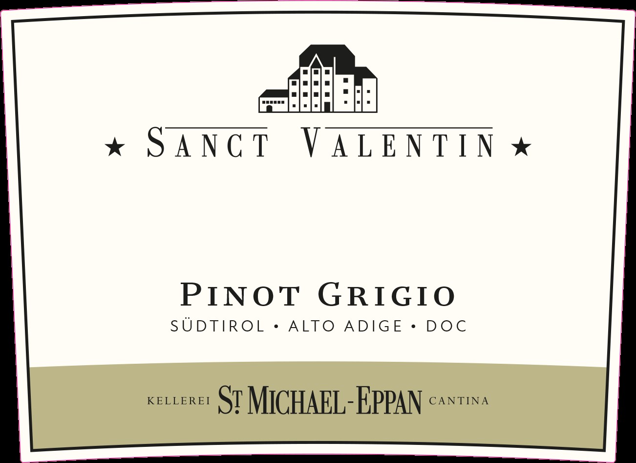 St. Michael-Eppan - Pinot Grigio - St Valentin label