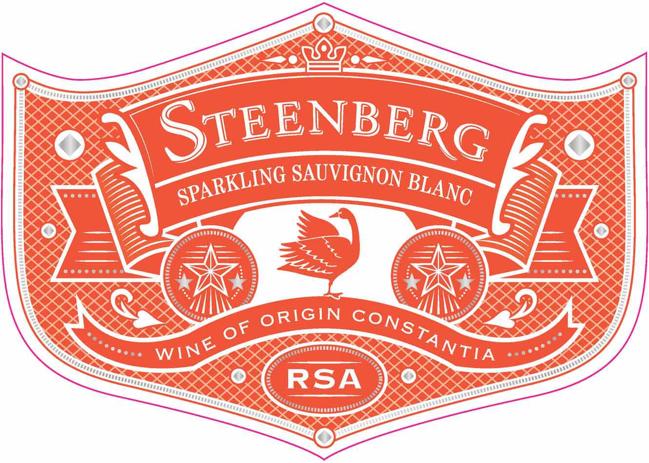 Steenberg - Sparkling Sauvignon Blanc - Constantia label