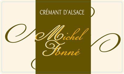 Michel Fonne - Cremant d'Alsace label