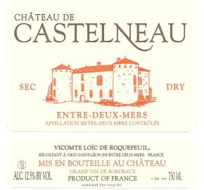 Chateau De Castelneau - Entre Deux Mers label