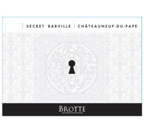 Brotte - Chateauneuf du Pape - Secret Barville label