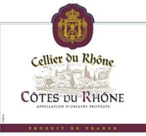 Cellier Du Rhone - Cotes du Rhone label