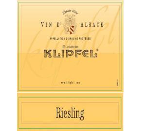 Alsace - Klipfel - Riesling label