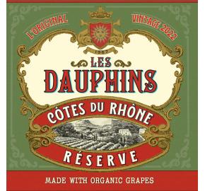 Les Dauphins - Cotes Du Rhone - Organic label