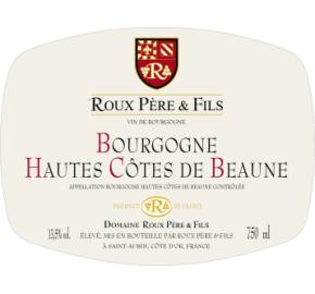 Famille Roux - Bourgogne Blanc Hautes Cotes De Beaune label