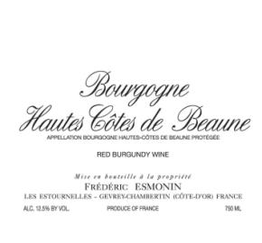 Frederic Esmonin - Hautes Cotes de Beaune Red label