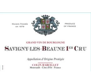 Colin Barollet - Savigny les Beaune 1er Cru label