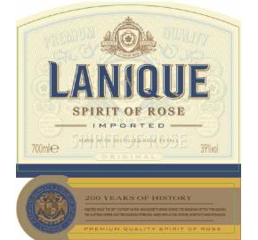 Lanique - Spirit of Rose label