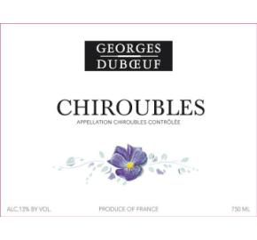 Georges Duboeuf - Flower Series - Chiroubles label