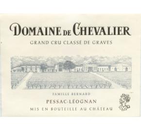 Domaine De Chevalier Blanc label