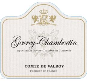 Comte de Valroy - Gevrey Chambertin label