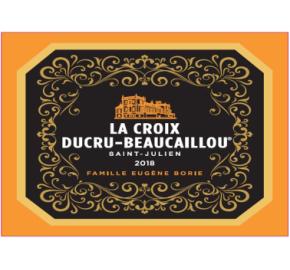 la Croix Ducru-Beaucaillou label