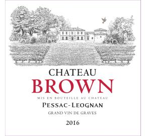 Chateau Brown label