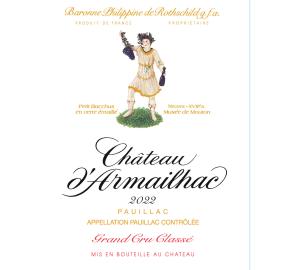 Chateau D'Armailhac label