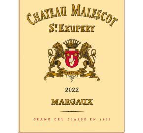 Chateau Malescot St Exupery label