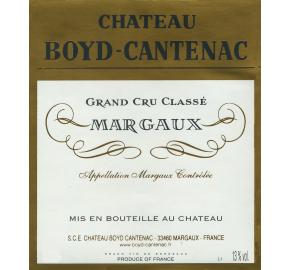 Chateau Boyd-Cantenac label