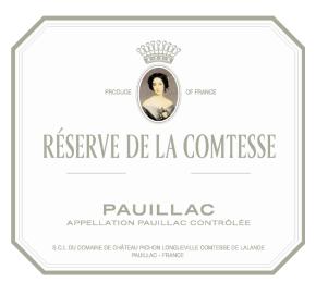 Reserve de la Comtesse de Lalande label