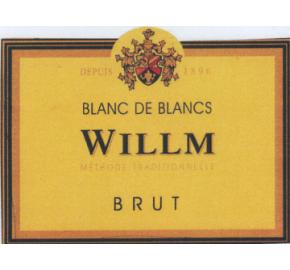 Alsace Willm - Brut Blanc de Blancs label