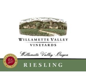 Willamette Valley Vineyards - Riesling label
