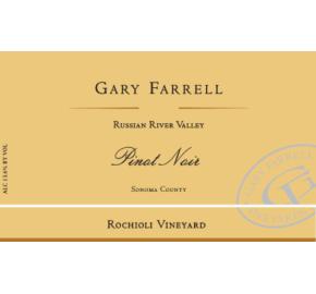 Gary Farrell Pinot Noir - Rochioli RRV label