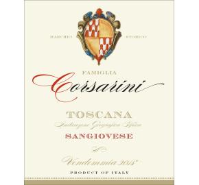 Famiglia Corsarini - Toscana Sangiovese label