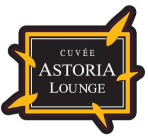 Astoria - Lounge Brut Cuvee label