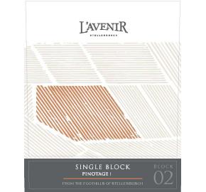 L'Avenir - Single Block Pinotage label