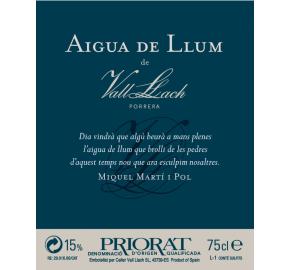 Vall Llach - Aigua De Llum (Viognien) label