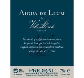 Vall Llach - Aigua De Llum (Viognien) label