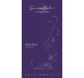 Susana Balbo Signature - Late Harvest Malbec label