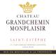 Chateau Grand Chemin Monplaisir label