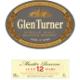 Glen Turner - Single Malt Scotch Whisky - Master Reserve 12 Year Old label