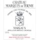 Chateau Marquis De Terme label