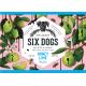Six Dogs - Honey Lime Gin label